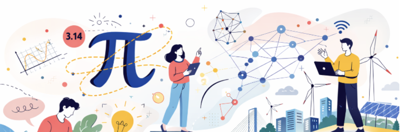 La matematica che connette: dal π-greco alle reti intelligenti